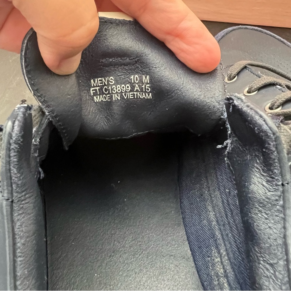 Cole Haan Shoes Mens Size 10 Blue Leather Suede Grand OS Owen Sport Ox C13899 - Picture 7 of 8
